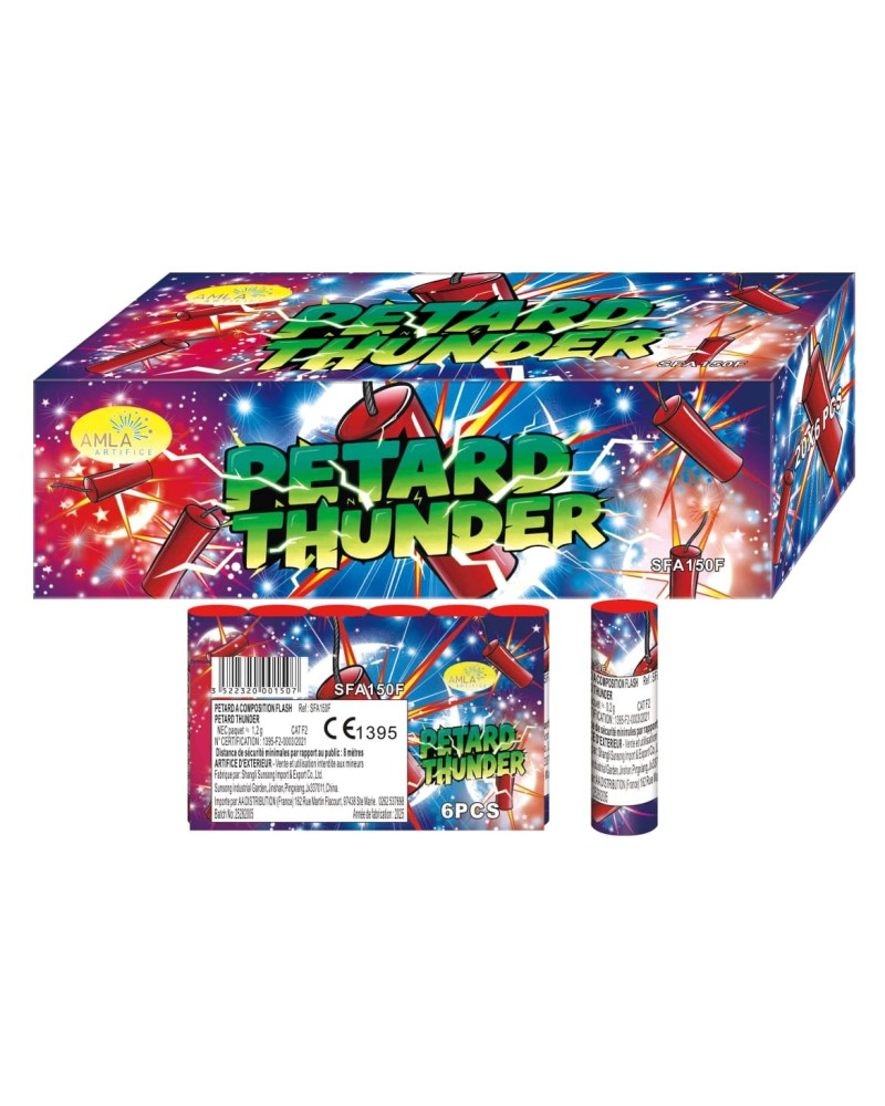 PETARD THUNDER (lot de 3 paquets)