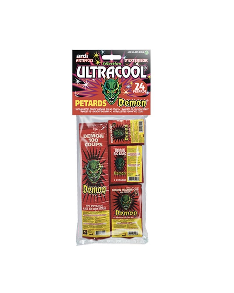 ASSORTIMENT PETARD DEMON ULTRACOOL